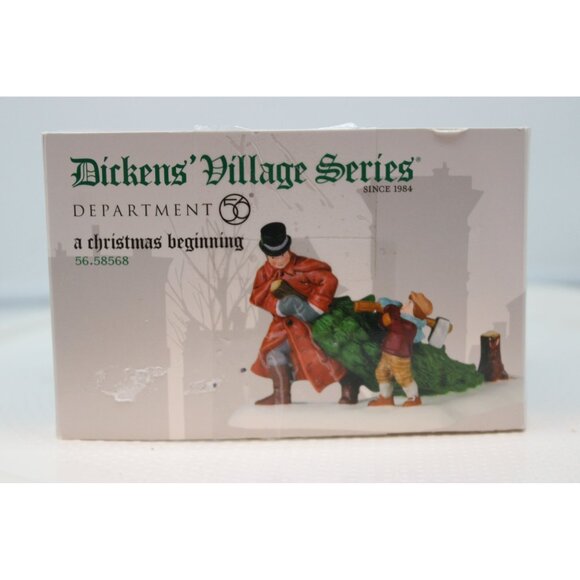 Dept 56 Dicken's Village - A Christmas Beginning - 58568 - Picture 1 of 2